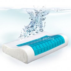 Gối cao su non gel mát chống ngáy GDH-02