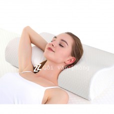 Gối cao su non người lớn vỏ trắng GDH-06